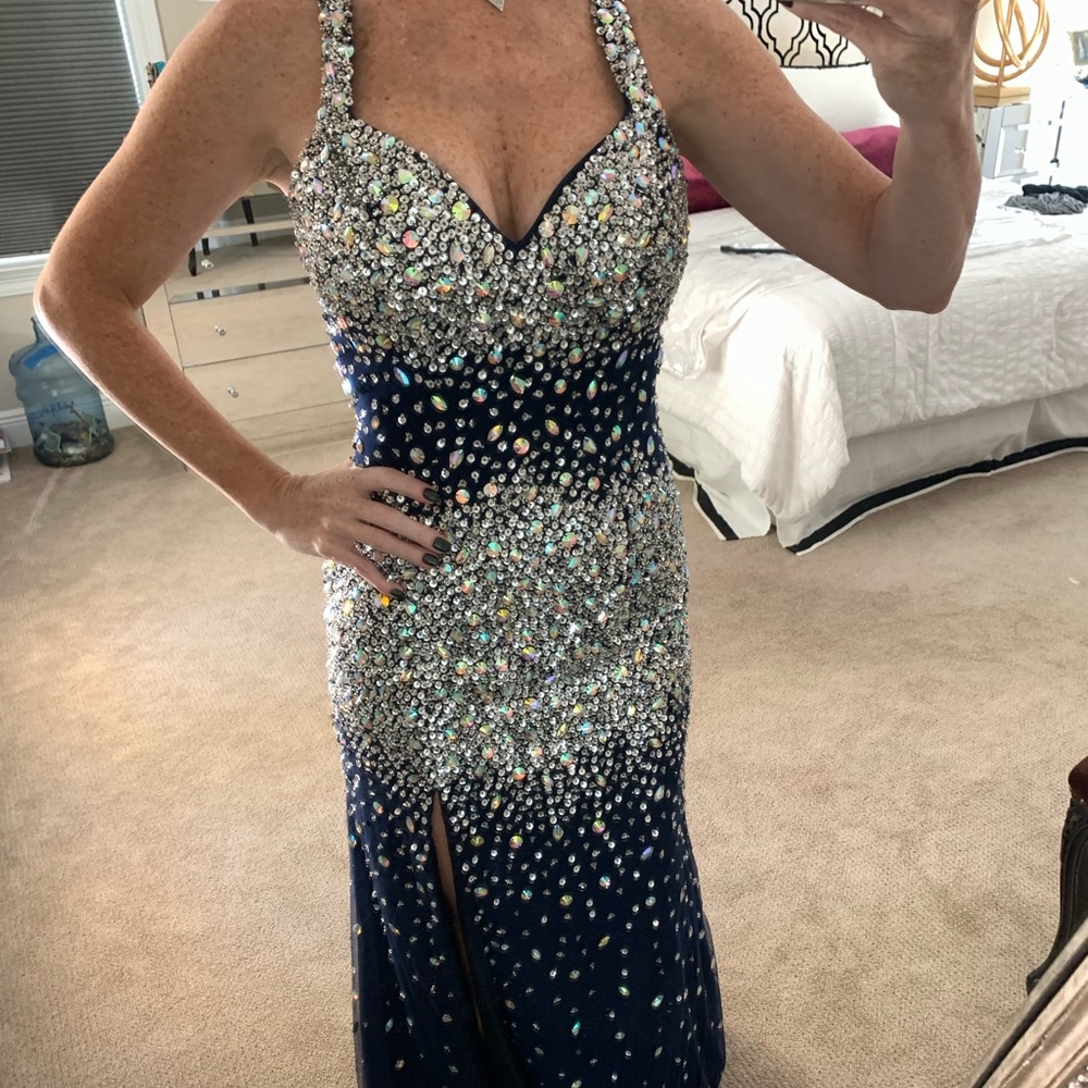 Custom made formal gown